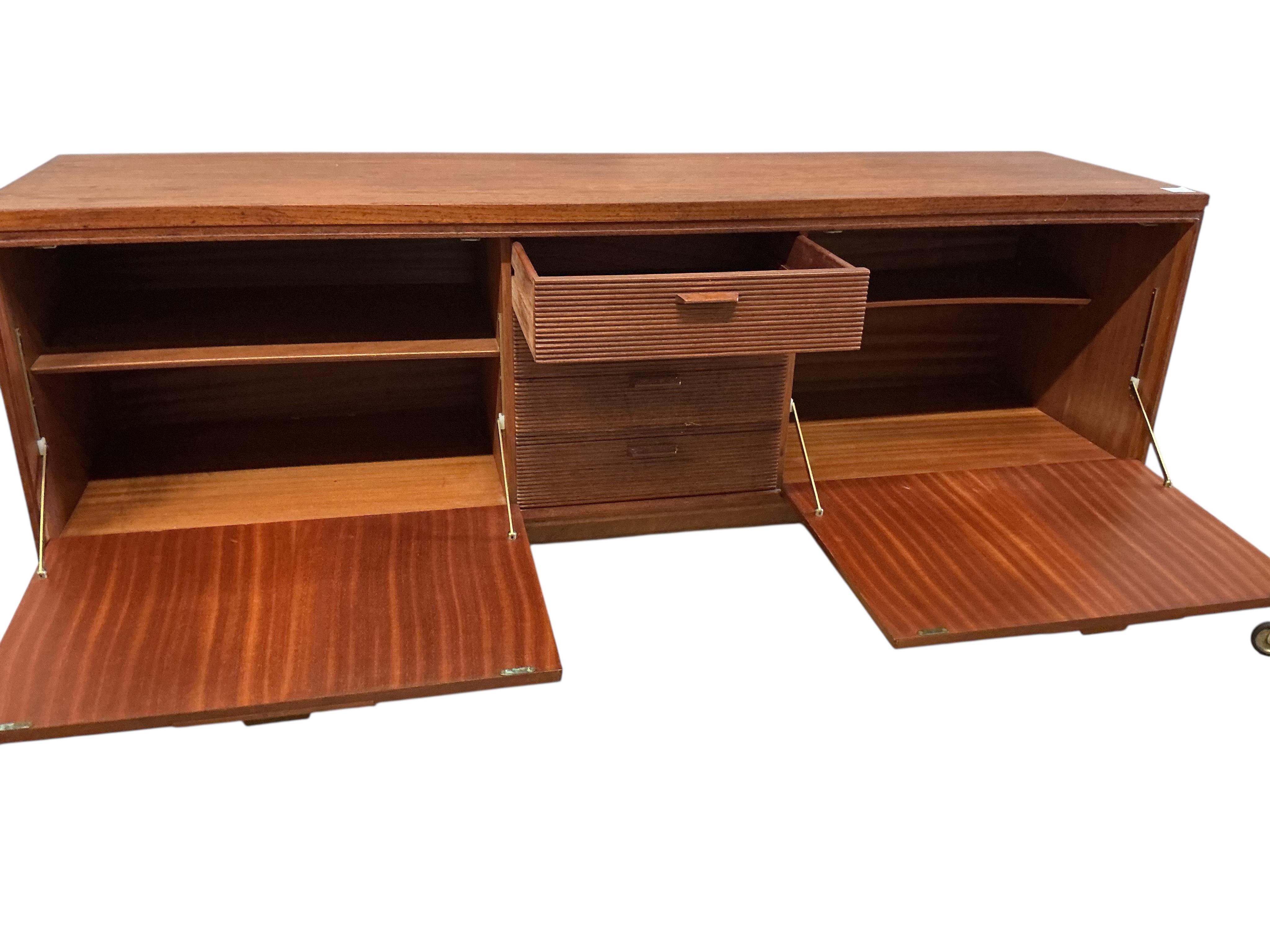 Arthur Edwards (1930-2009) for White & Newton, a mid century teak sideboard, width 168cm, depth 46cm, height 72cm